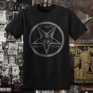 45 GRAVE - Black Cross
