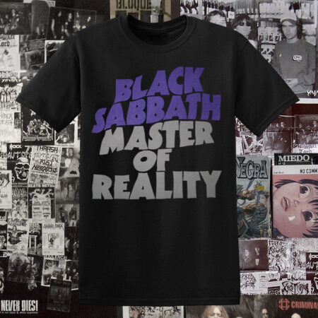 Polera Black Sabbath Serigrafia