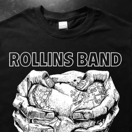 Polera Rollins Band Serigrafia