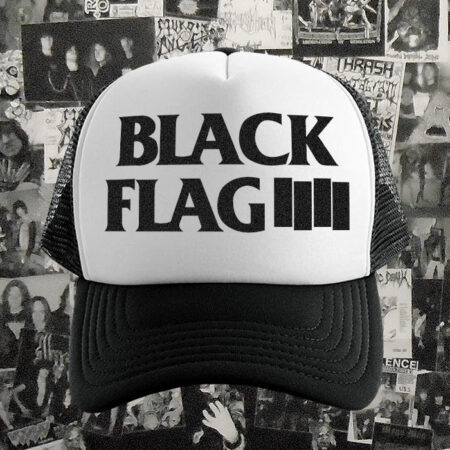 Gorro Trucker Black Flag