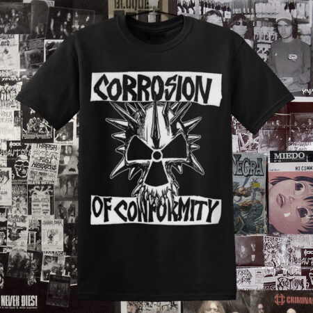Polera Corrosion of Conformity Serigrafía