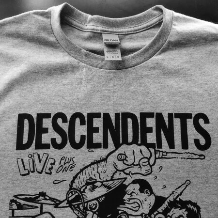 Polera serigrafia Descendents Live Plus One