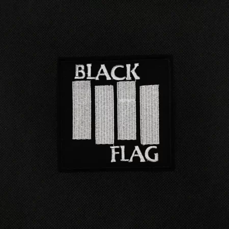 Parche bordado Black Flag