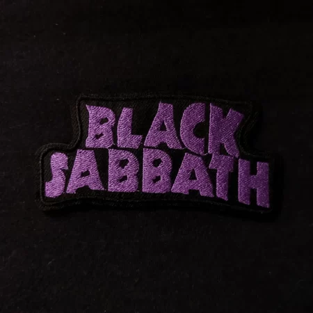parche bordado Black Sabbath