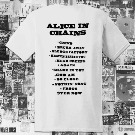 Polera serigrafia Alice in Chains Grind