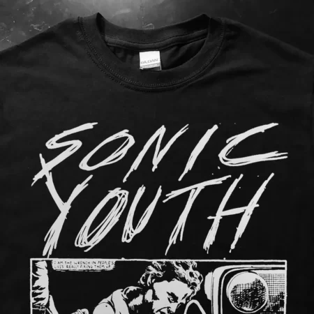 Polera Sonic Youth Serigrafía
