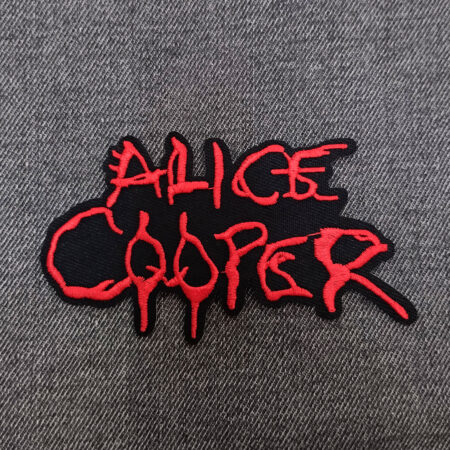 parche bordado Alice Cooper