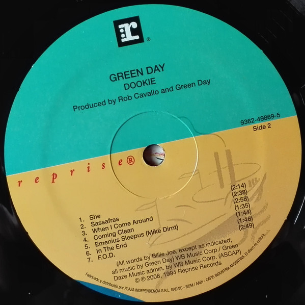 Vinilo Green Day Dookie