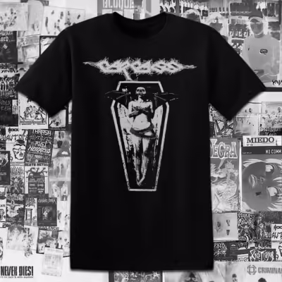 Polera serigrafía Carcass