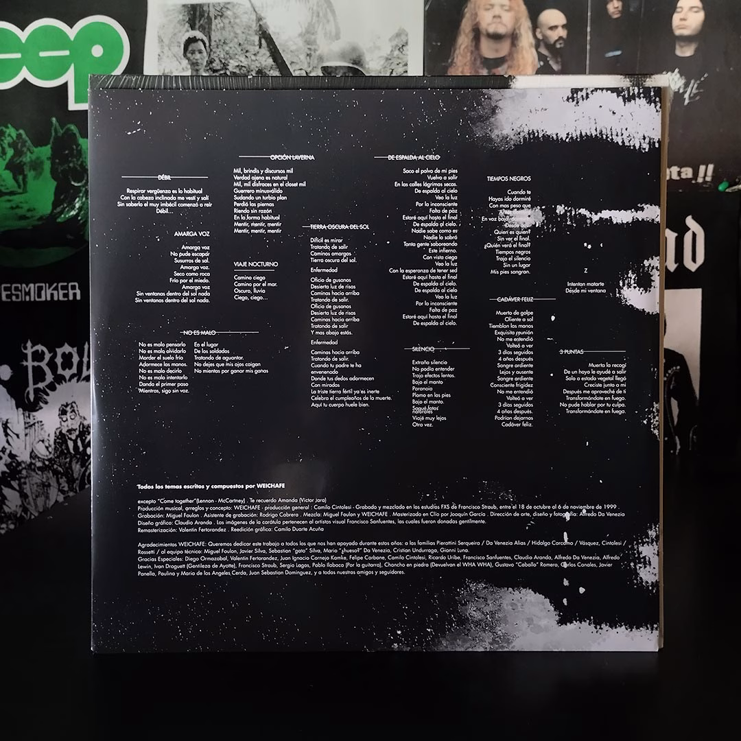 Vinilo Weichafe Tierra Oscura del Sol