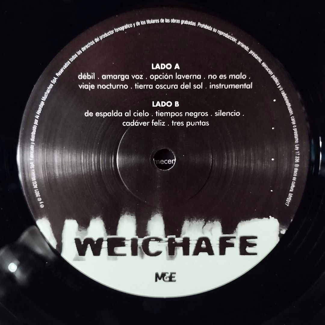 Vinilo Weichafe Tierra Oscura del Sol