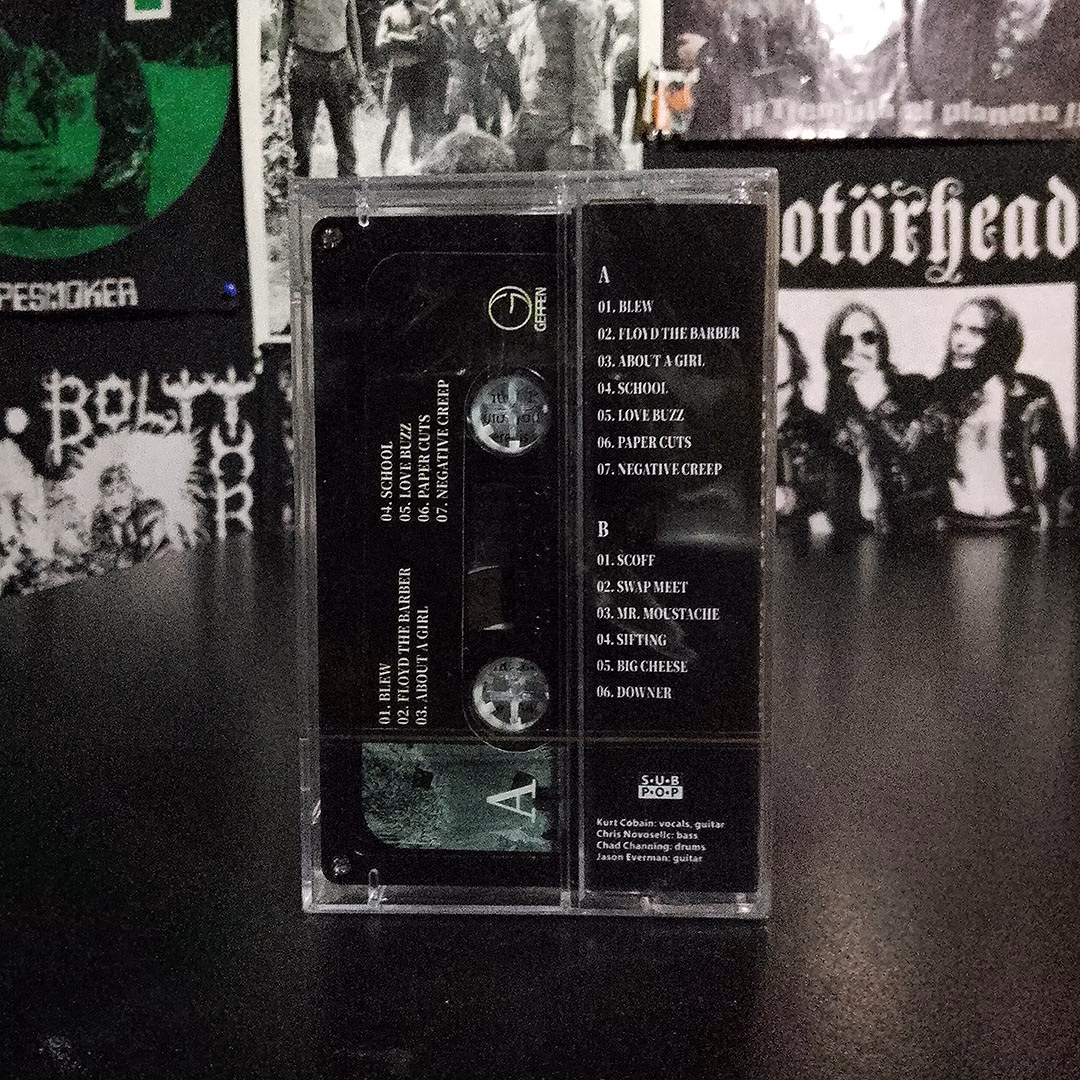 Casette Nirvana Bleach