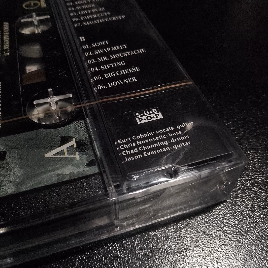 Casette Nirvana Bleach