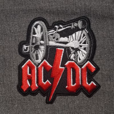 Parche bordado Ac Dc
