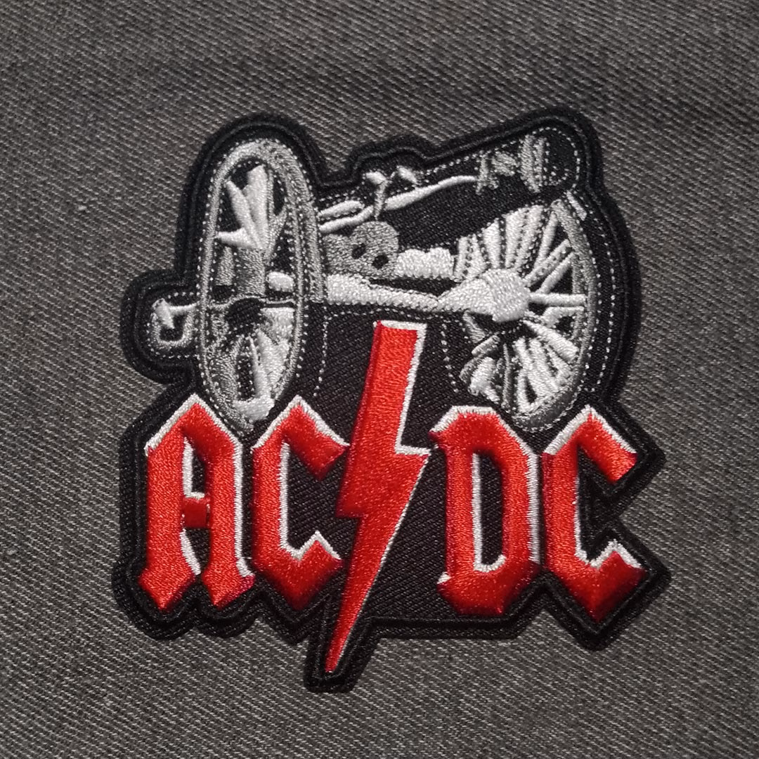 Parche bordado Ac Dc